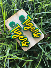 Load image into Gallery viewer, WHOLESALE: TEAM SPIRIT EARRINGS (CIRCLE TOPPER)