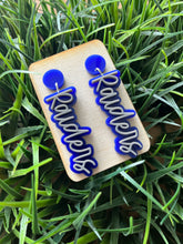 Load image into Gallery viewer, WHOLESALE: TEAM SPIRIT EARRINGS (CIRCLE TOPPER)