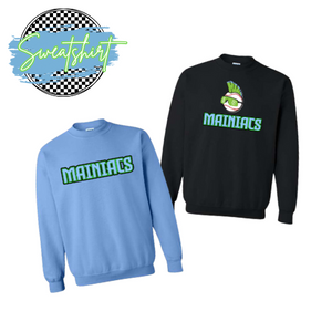 MAINIACS SPIRIT WEAR: PULLOVER SWEATSHIRT