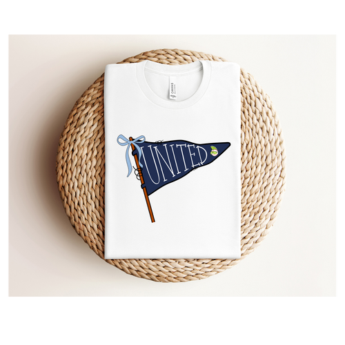 CF MAINIACS PENNANT FLAG TEE