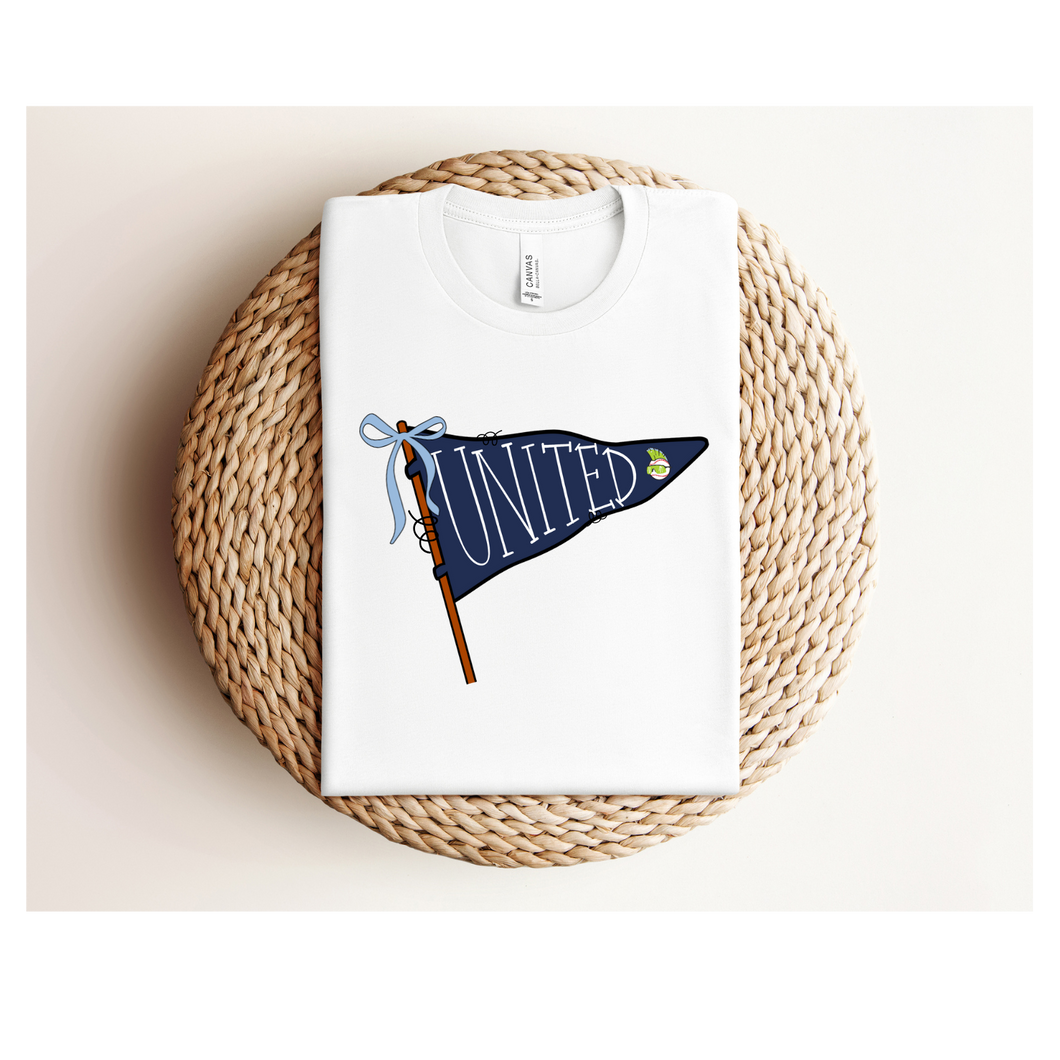 CF MAINIACS PENNANT FLAG TEE