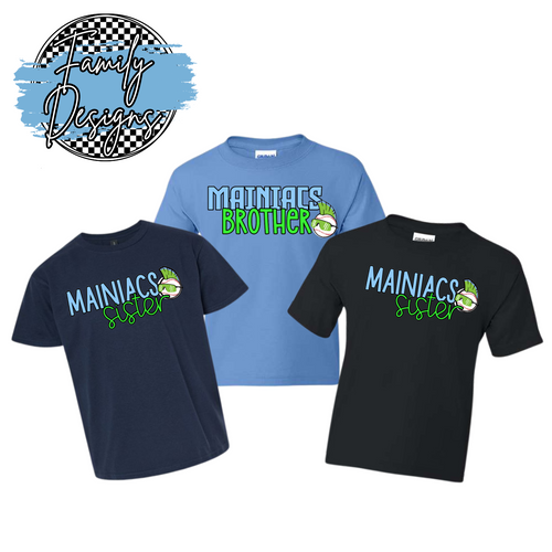 MAINIACS SPIRIT SHIRT - SIBLINGS TEE