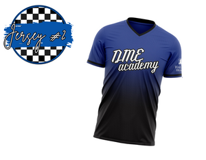 DME JERSEY #2 - BLACK/BLUE FADED - ALL TEAMS