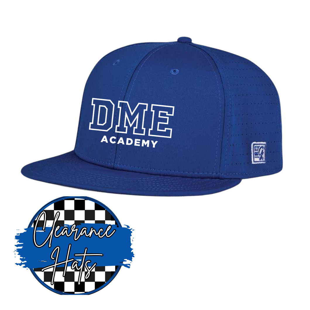 DME CLEARANCE - FITTED HAT - ROYAL BLUE