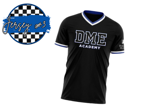 DME JERSEY #3 - BLACK JERSEY - SELECT TEAMS