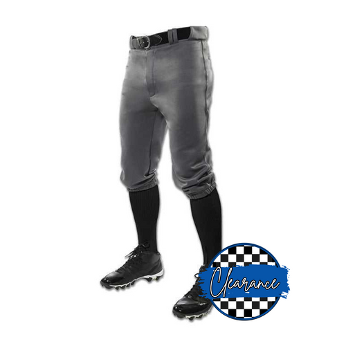 DME CLEARANCE: BASEBALL PANTS - GRAPHITE GREY KNICKERS