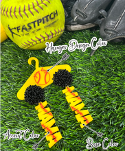 Load image into Gallery viewer, Wholesale: SC_Softball Mama Ball Hanger Earrings
