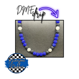 DME: RHINESTONE NECKLACE - DRIP