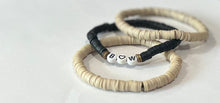 Load image into Gallery viewer, WHOLESALE: INITIAL WITH HEART HEISHI BRACELETS